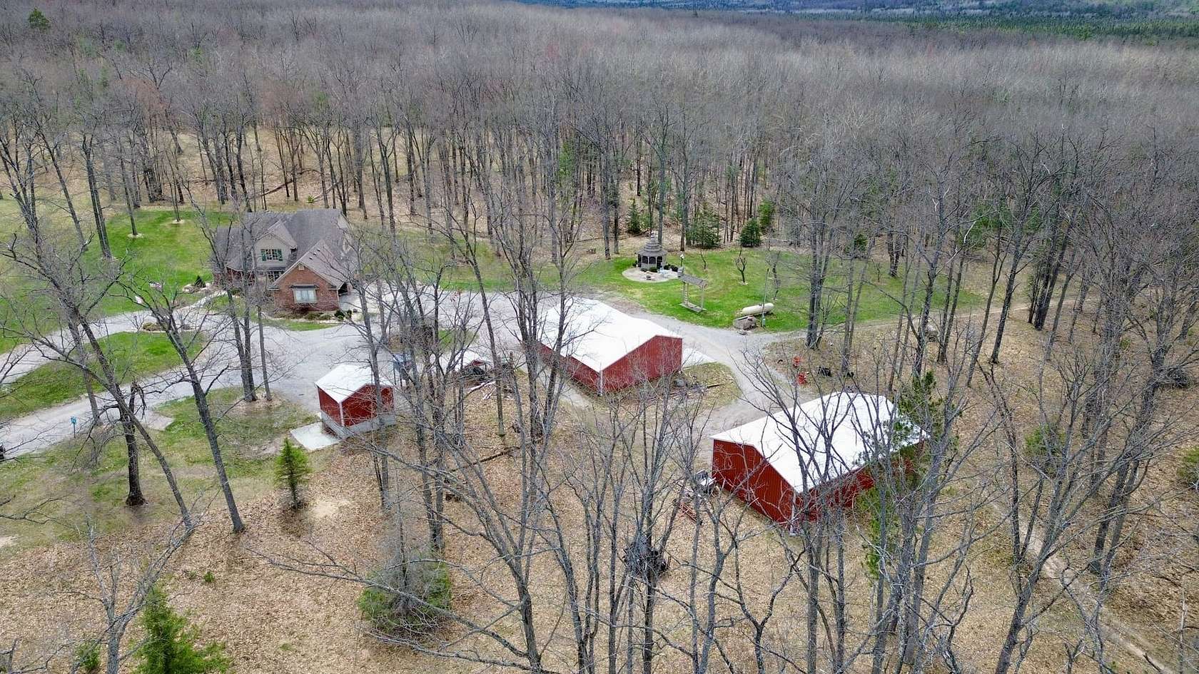 167 Acres of Land with Home for Sale in Lachine, Michigan