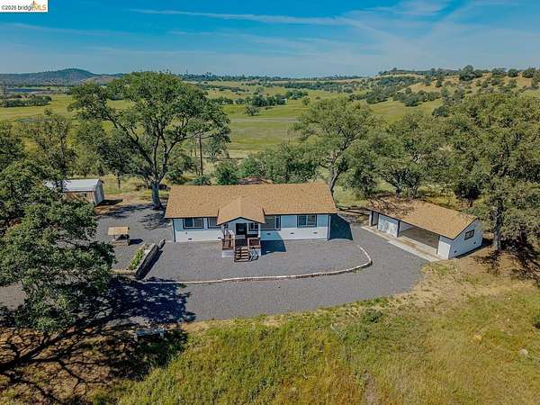 6 Acres of Land with Home for Sale in Jamestown, California