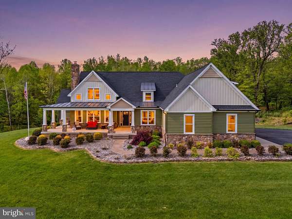 19.9 Acres of Land with Home for Sale in Rixeyville, Virginia