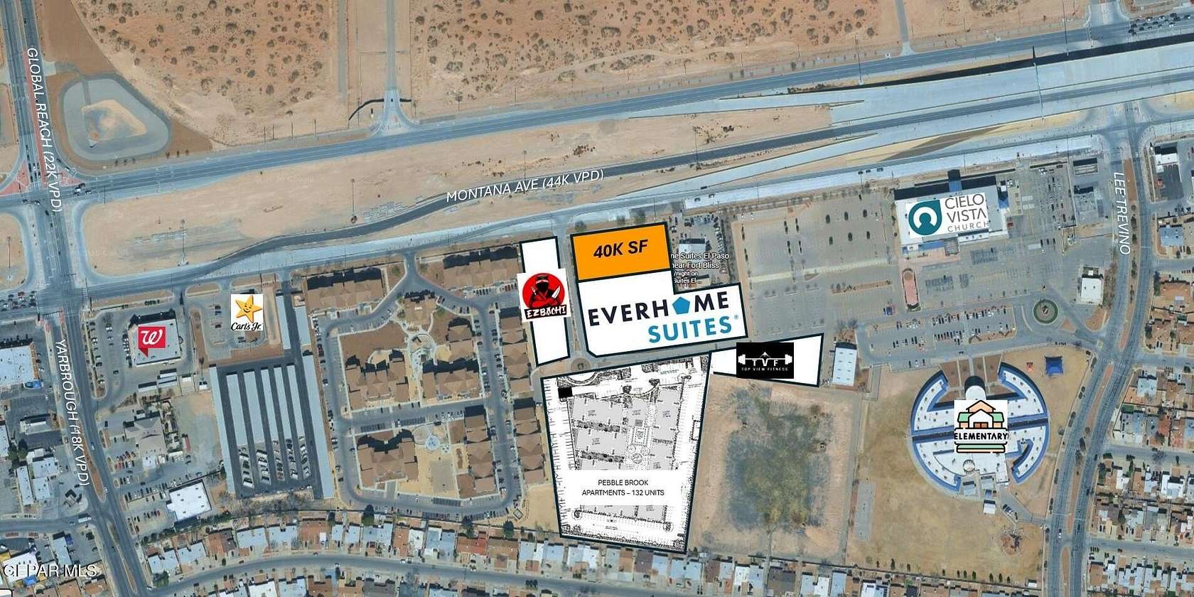 1 Acre of Commercial Land for Sale in El Paso, Texas