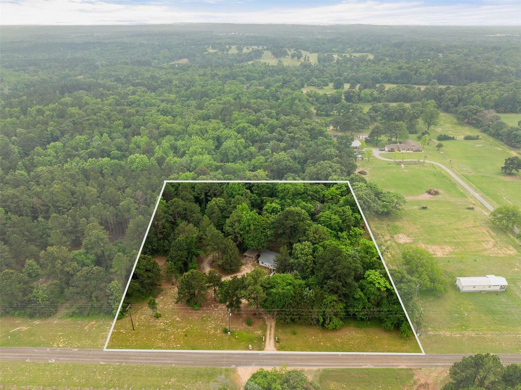 2.8 Acres of Land with Home for Sale in Tyler, Texas
