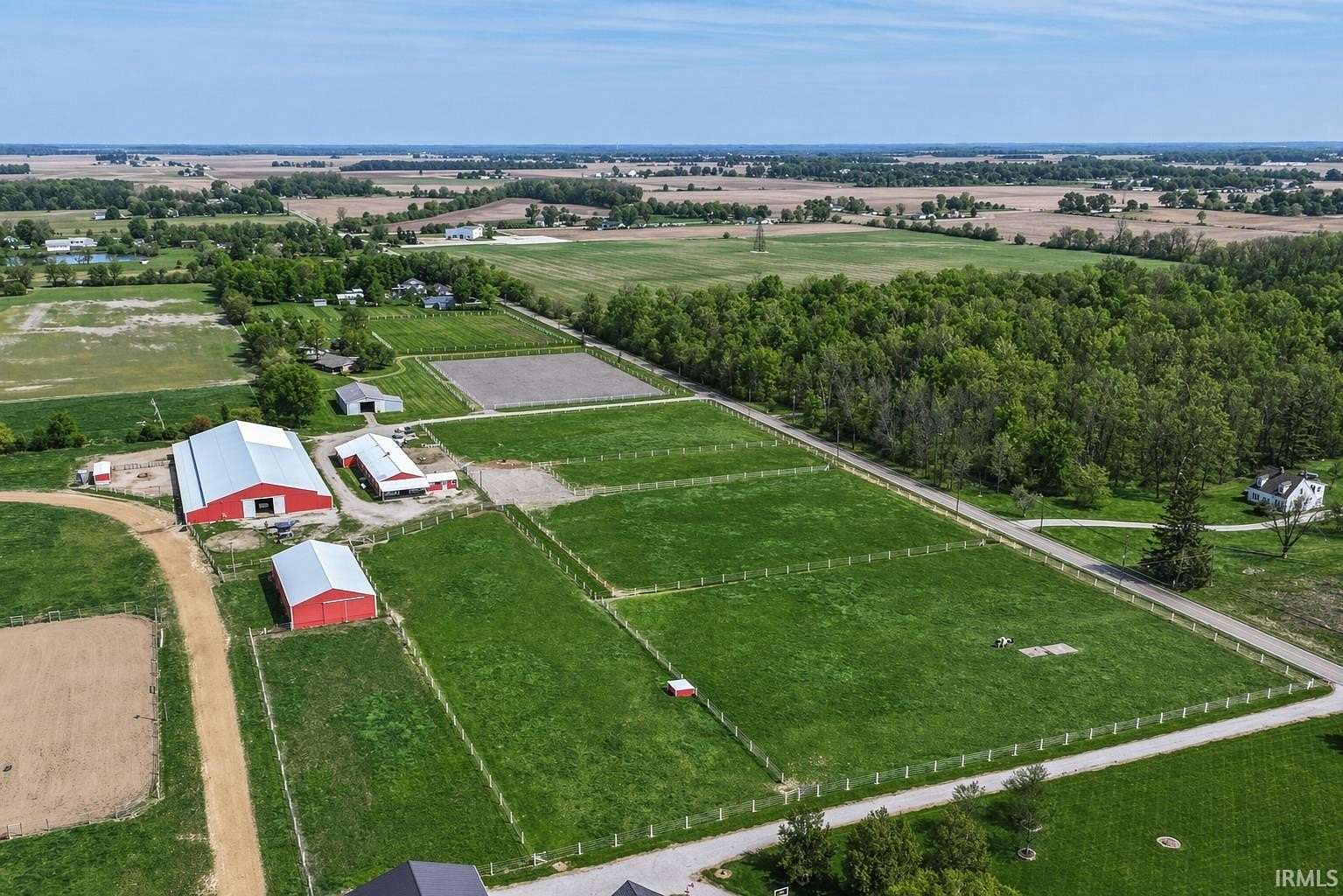 34.8 Acres of Agricultural Land with Home for Sale in Muncie, Indiana