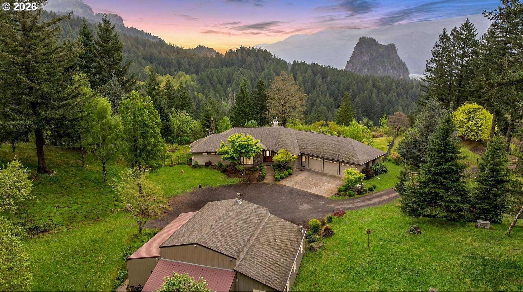 10.1 Acres of Land with Home for Sale in Stevenson, Washington