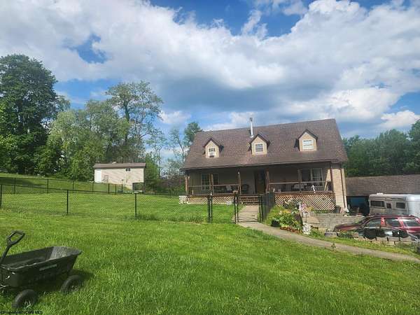9 Acres of Land with Home for Sale in Rock Cave, West Virginia