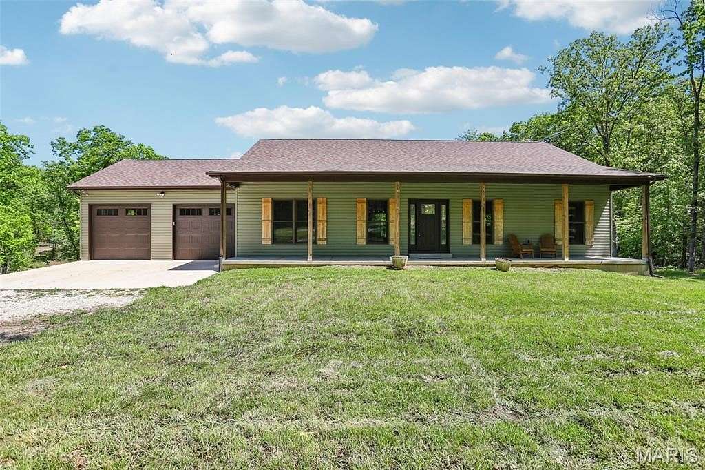 25.2 Acres of Land with Home for Sale in Cadet, Missouri
