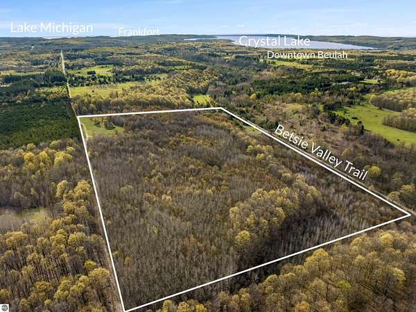 47.4 Acres of Recreational & Residential Land for Sale in Benzonia, Michigan