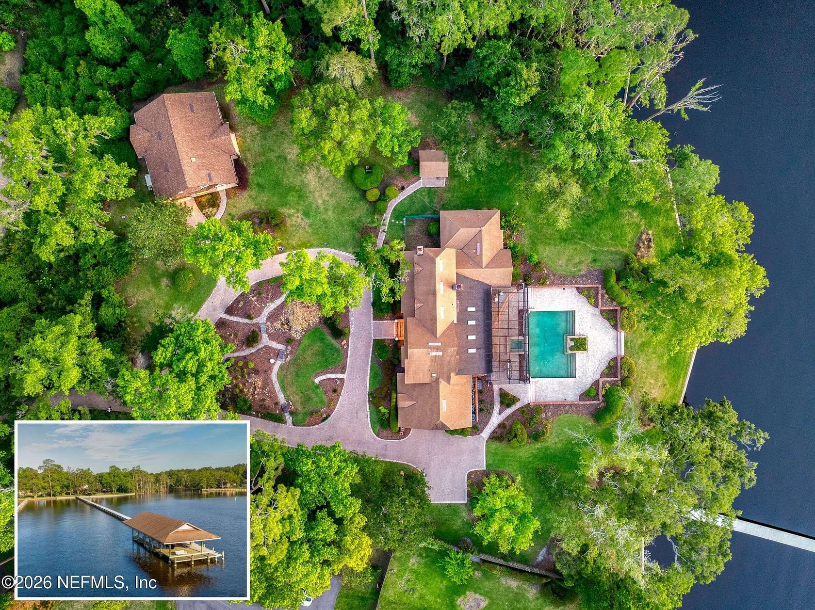 2.67 Acres of Land with Home for Sale in Jacksonville, Florida