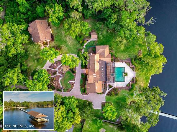 2.67 Acres of Land with Home for Sale in Jacksonville, Florida