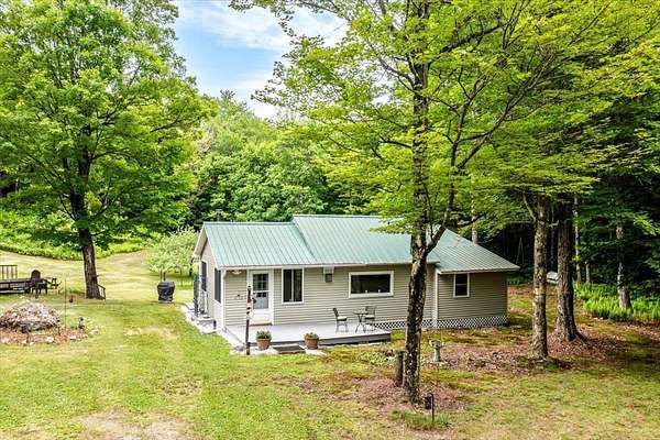 15.8 Acres of Recreational Land with Home for Sale in Montgomery, Vermont