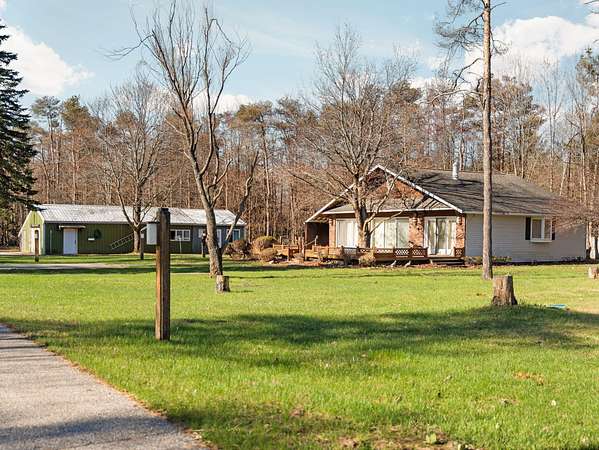 10 Acres of Land with Home for Sale in Harbor Springs, Michigan