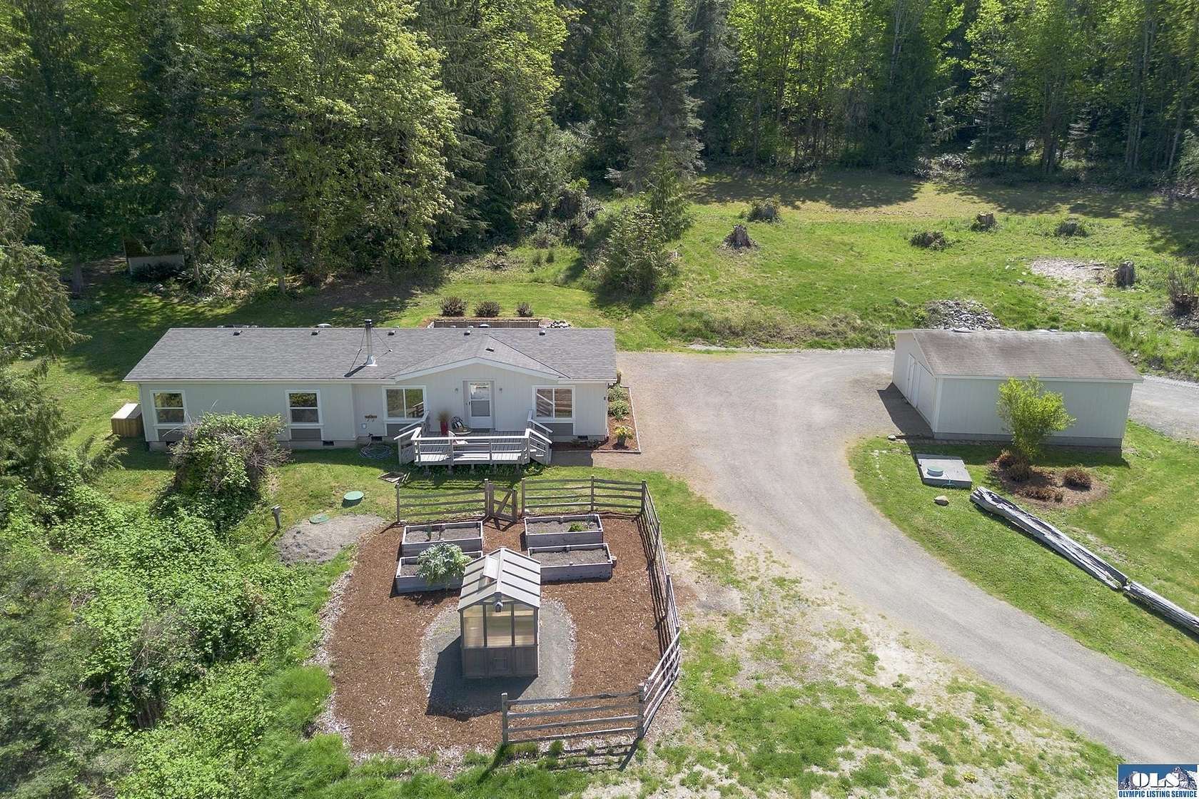 5.27 Acres of Land with Home for Sale in Port Angeles, Washington