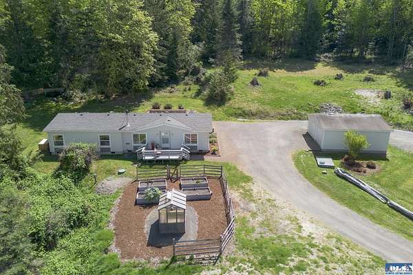 5.27 Acres of Land with Home for Sale in Port Angeles, Washington