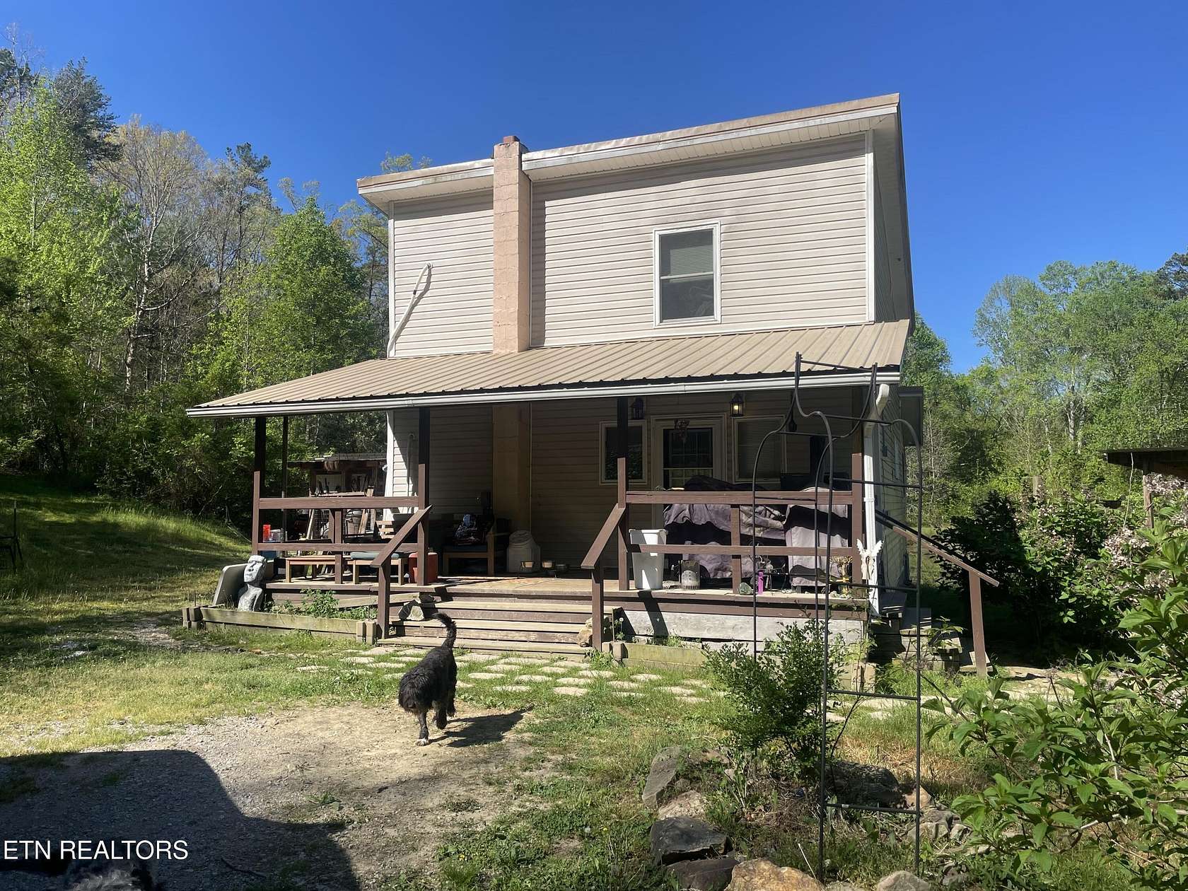 5.36 Acres of Land with Home for Sale in Tellico Plains, Tennessee