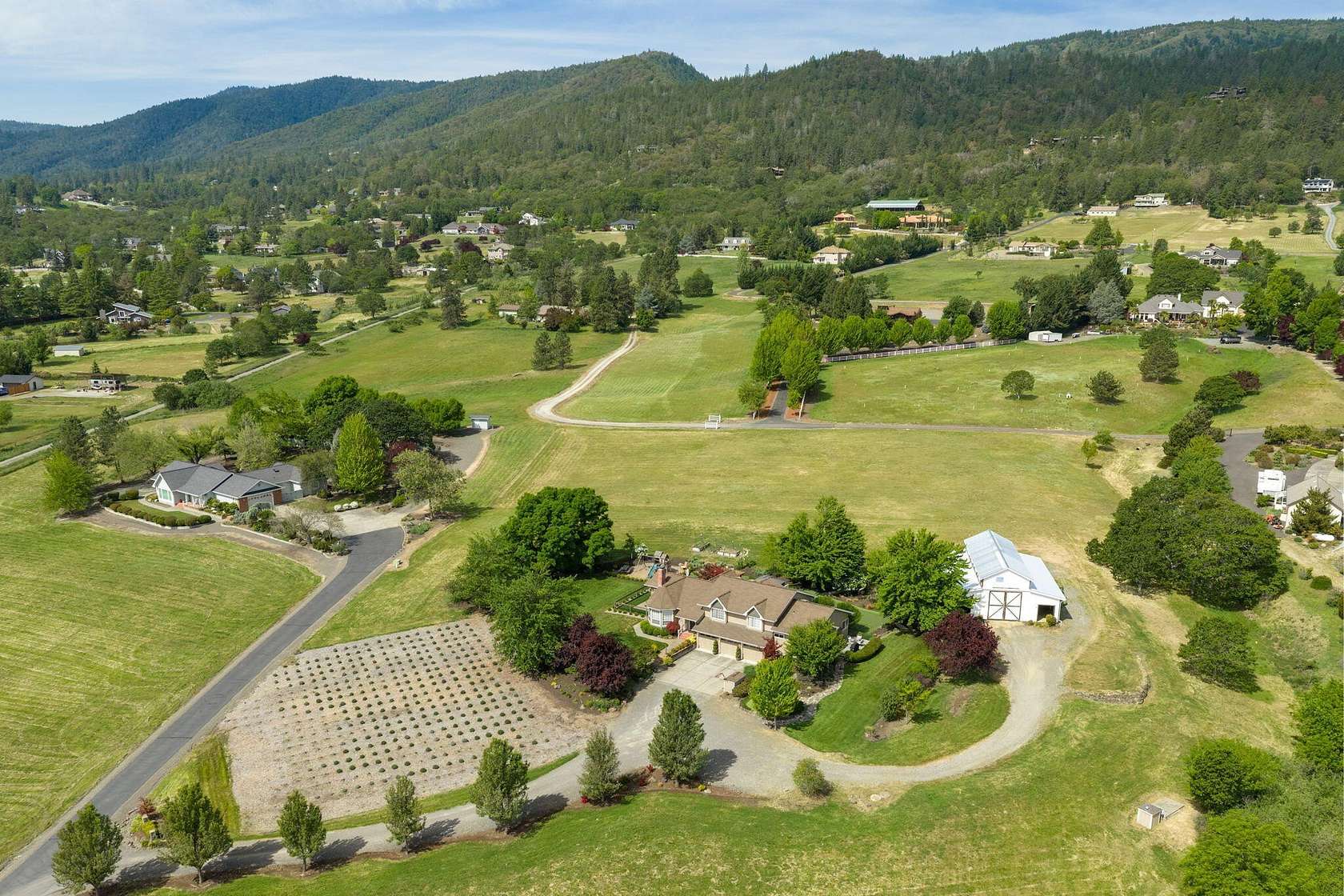 6.39 Acres of Land with Home for Sale in Central Point, Oregon