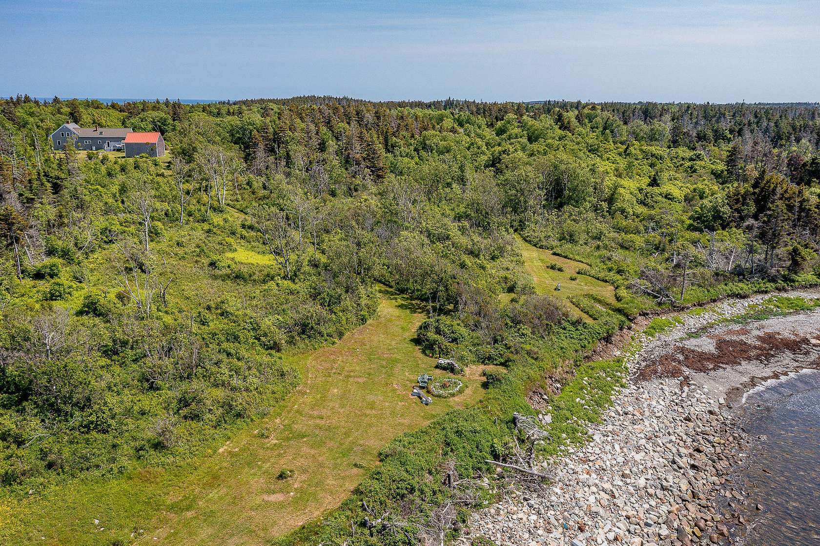20 Acres of Land with Home for Sale in Vinalhaven, Maine