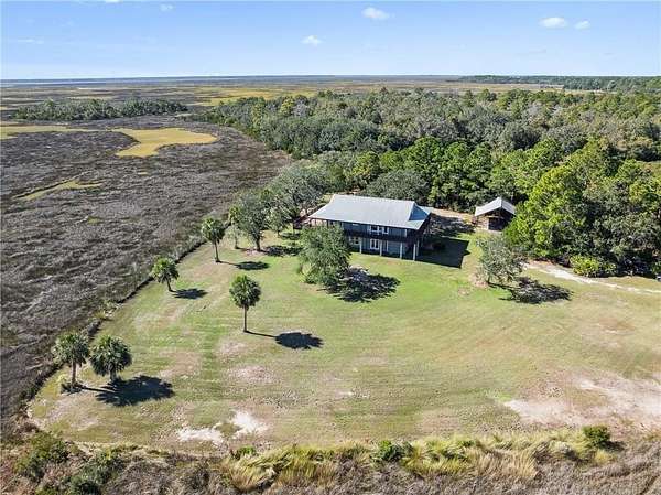 4.35 Acres of Land with Home for Sale in Waverly, Georgia