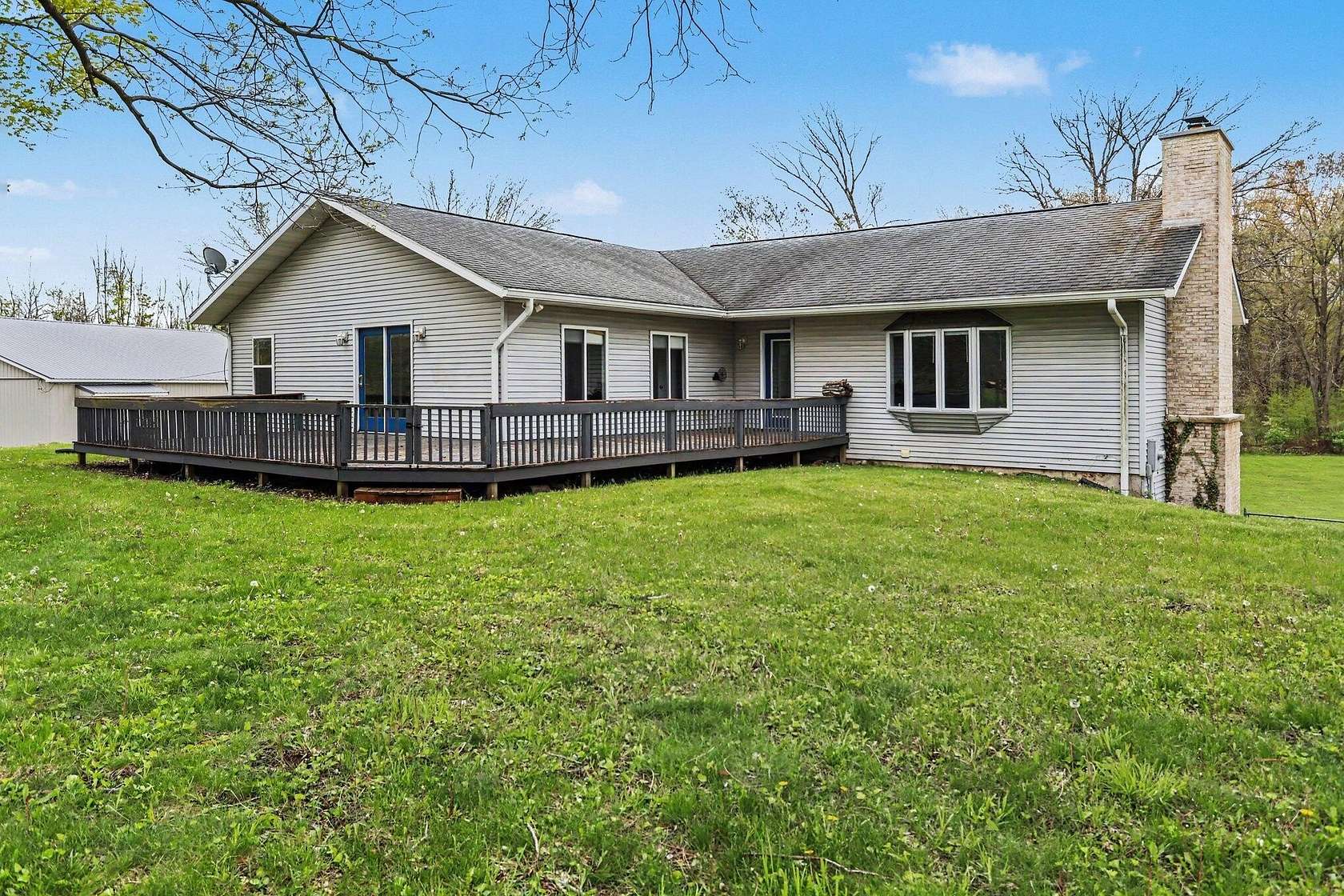 17.7 Acres of Land with Home for Sale in Gobles, Michigan