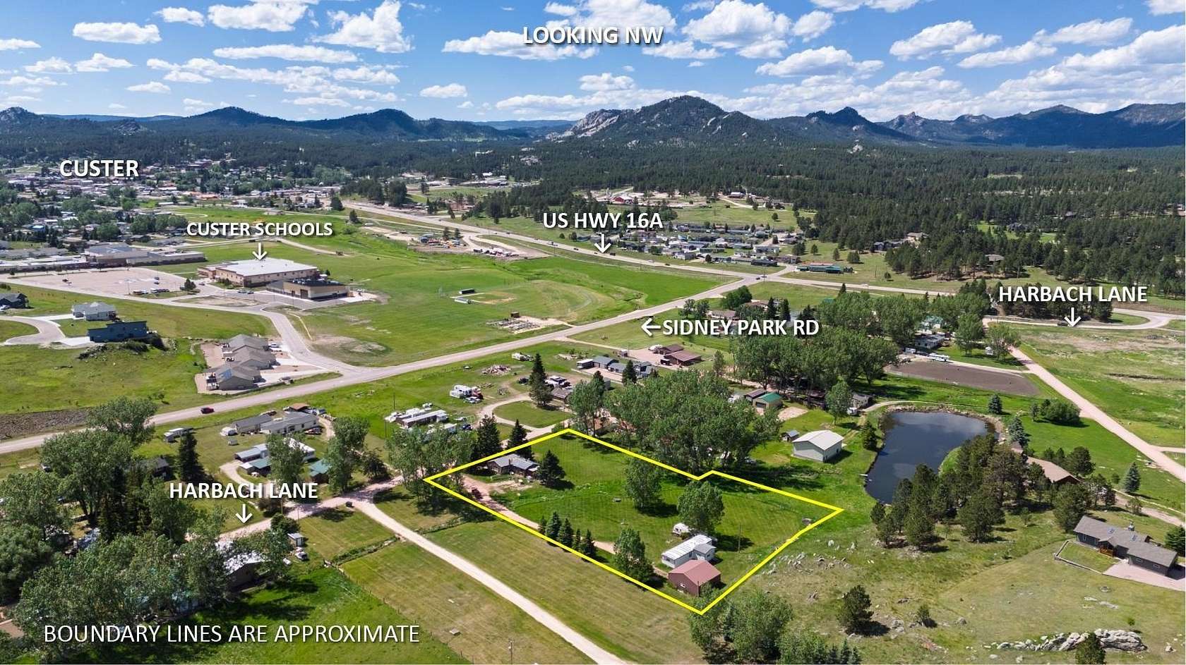 2 Acres of Land with Home for Sale in Custer, South Dakota