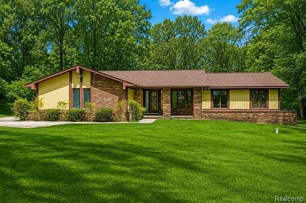 3.23 Acres of Land with Home for Sale in Springfield Township, Michigan