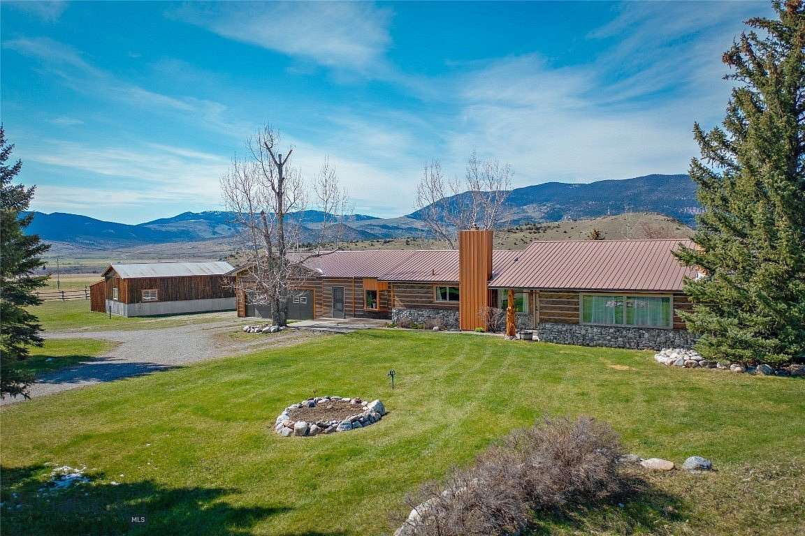 3.42 Acres of Land with Home for Sale in Livingston, Montana