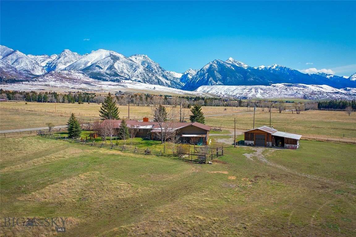 3.42 Acres of Land with Home for Sale in Livingston, Montana
