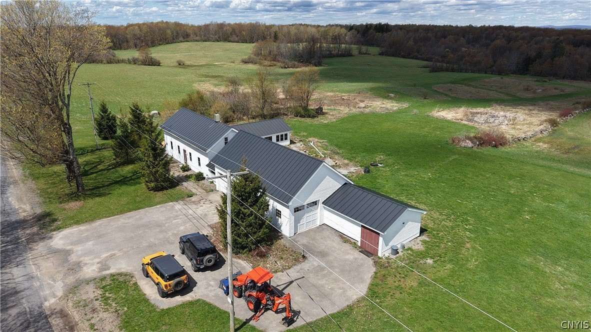 16 Acres of Land with Home for Sale in Newport, New York