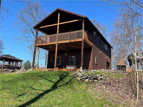 12 Acres of Land with Home for Sale in Dellroy, Ohio