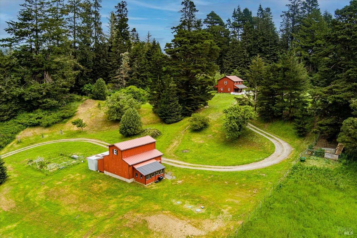8.74 Acres of Improved Land for Sale in Hydesville, California