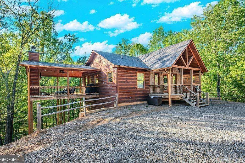 2 Acres of Land with Home for Sale in Mineral Bluff, Georgia
