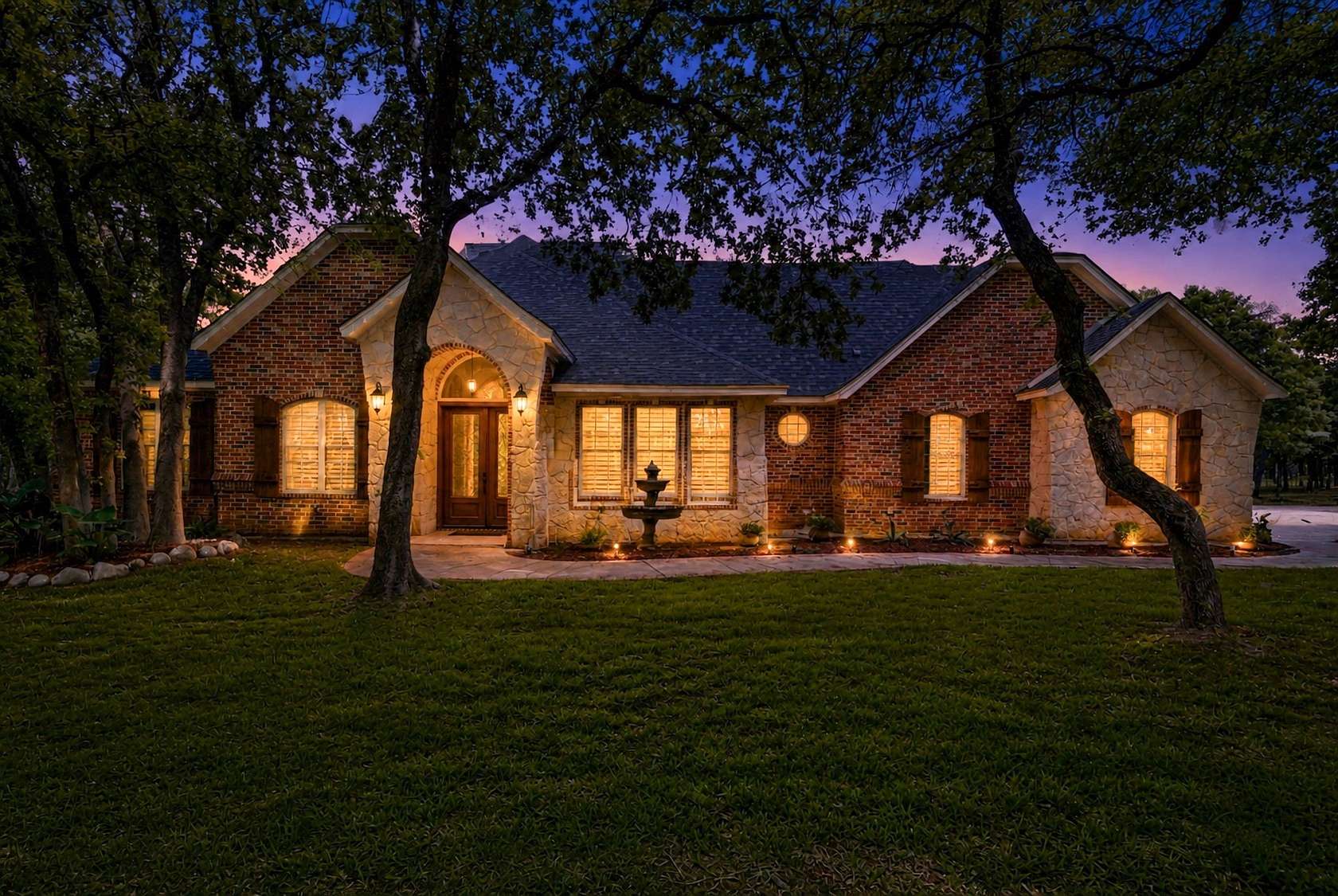 21.6 Acres of Recreational Land with Home for Sale in Poolville, Texas
