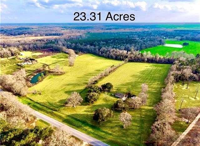 23.3 Acres of Agricultural Land with Home for Sale in Kentwood, Louisiana