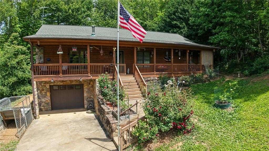 5 Acres of Land with Home for Sale in Moravian Falls, North Carolina