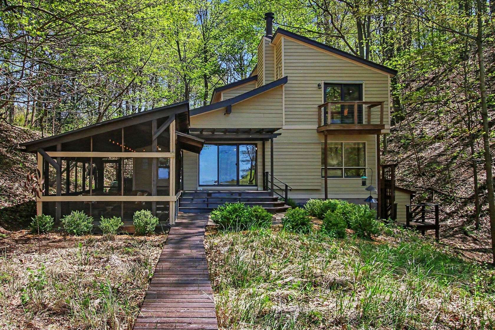 6.7 Acres of Land with Home for Sale in Covert, Michigan