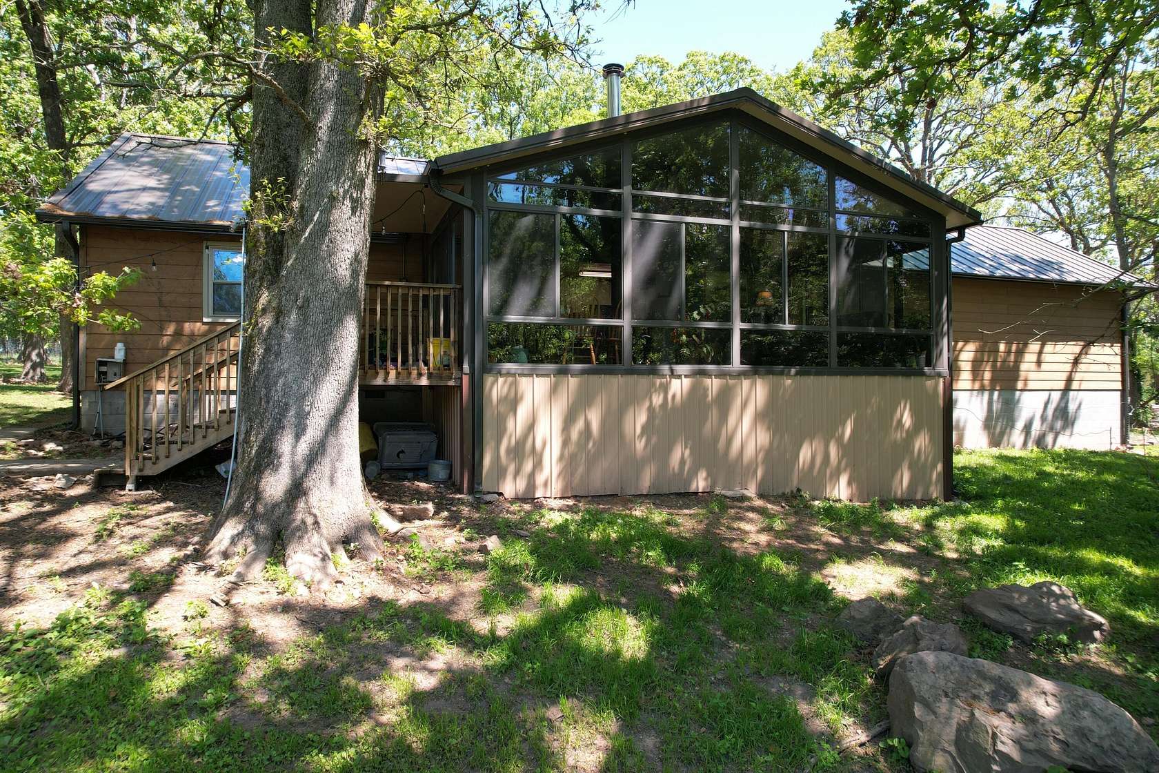 9.9 Acres of Land with Home for Sale in Monett, Missouri