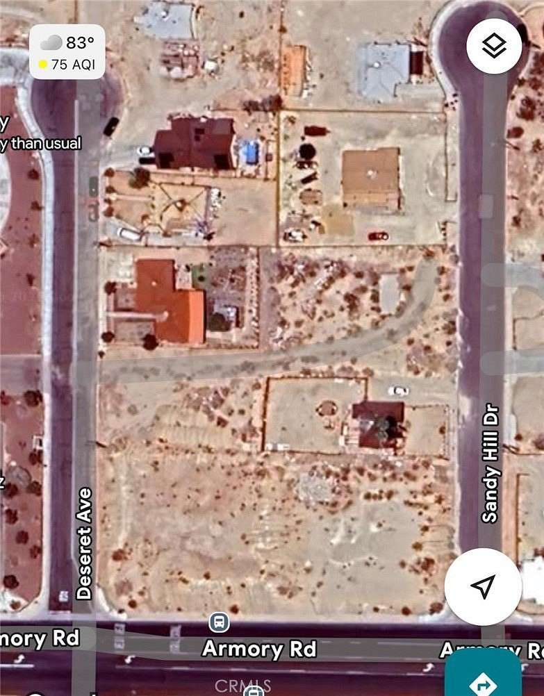 1.25 Acres of Residential Land for Sale in Barstow, California
