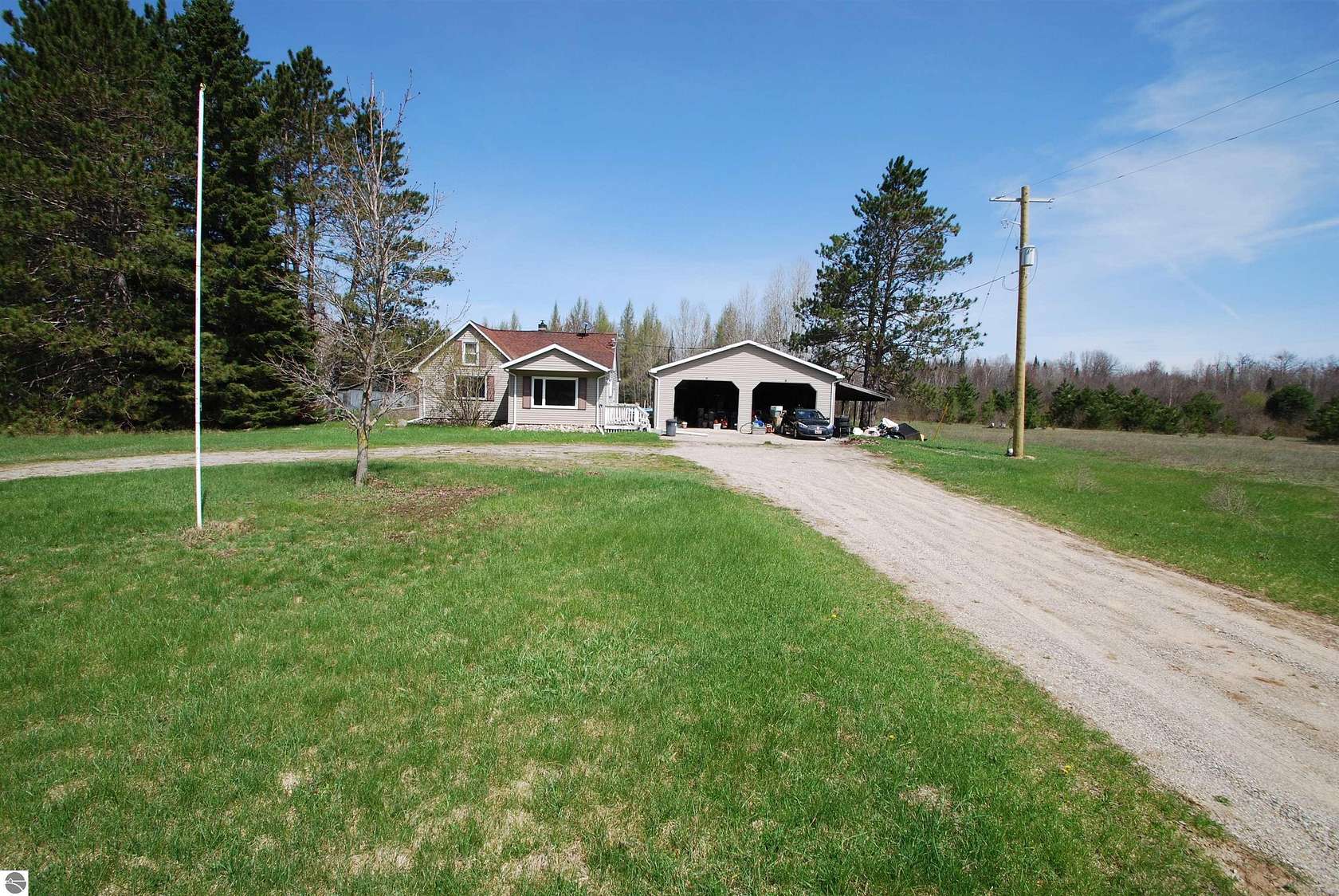 1.7 Acres of Land with Home for Sale in Lupton, Michigan