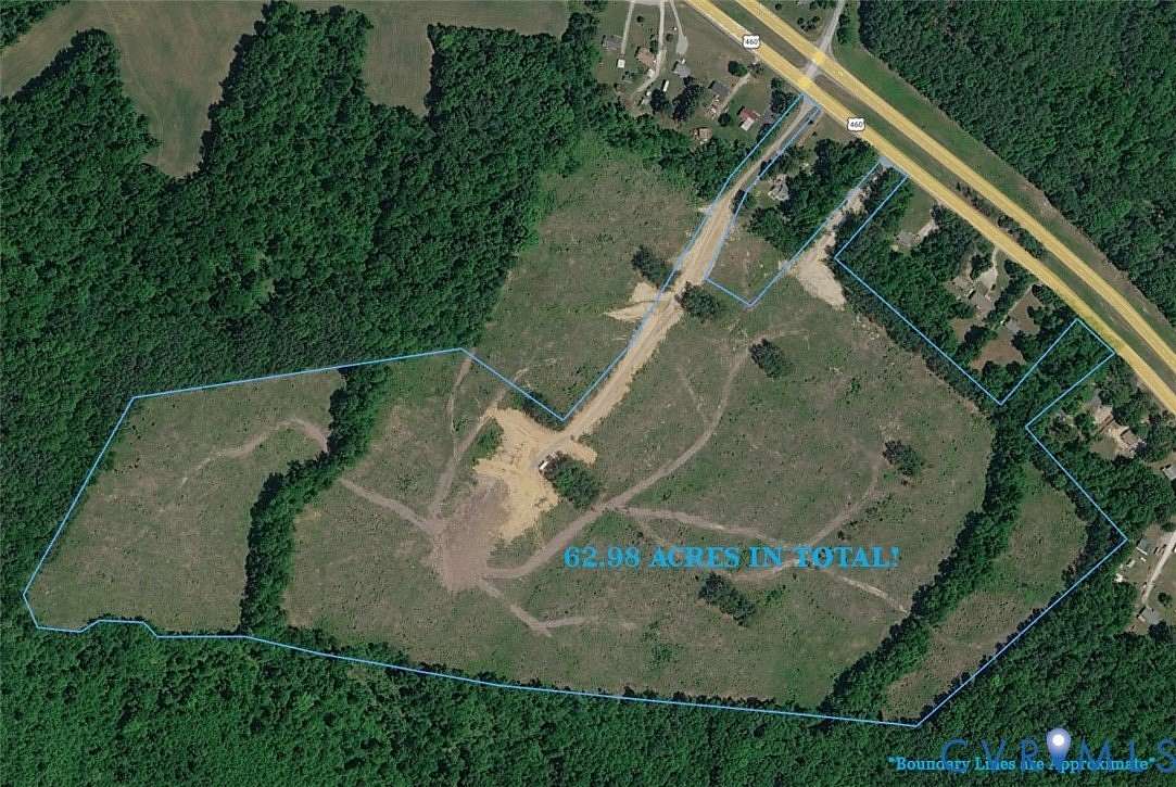 63 Acres of Land for Sale in Rice, Virginia