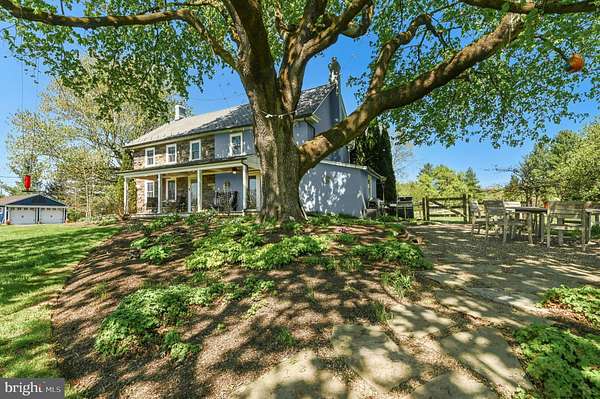 5.47 Acres of Land with Home for Sale in Kintnersville, Pennsylvania