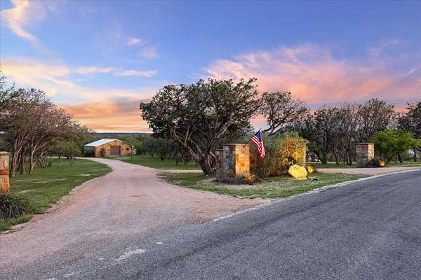 7.5 Acres of Land with Home for Sale in Marble Falls, Texas