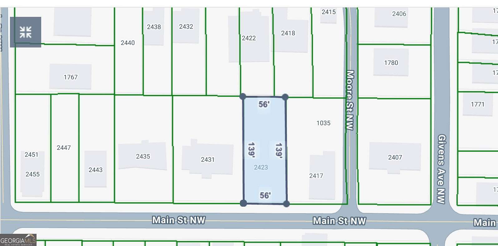 0.21 Acres of Land for Sale in Atlanta, Georgia