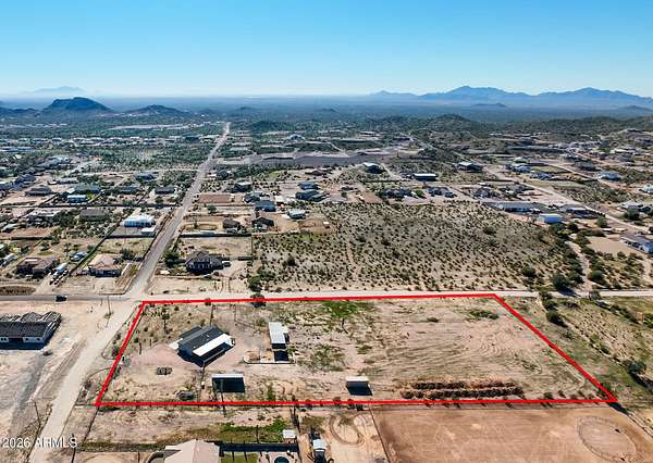 5 Acres of Land with Home for Sale in San Tan Valley, Arizona