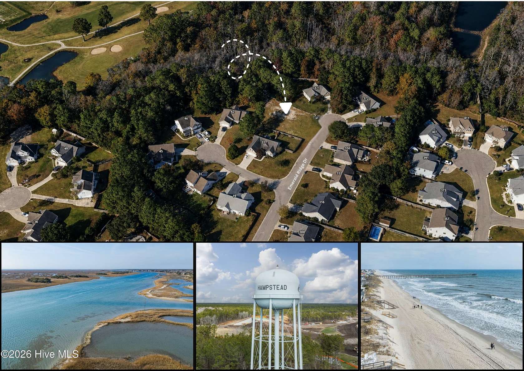 0.36 Acres of Residential Land for Sale in Hampstead, North Carolina