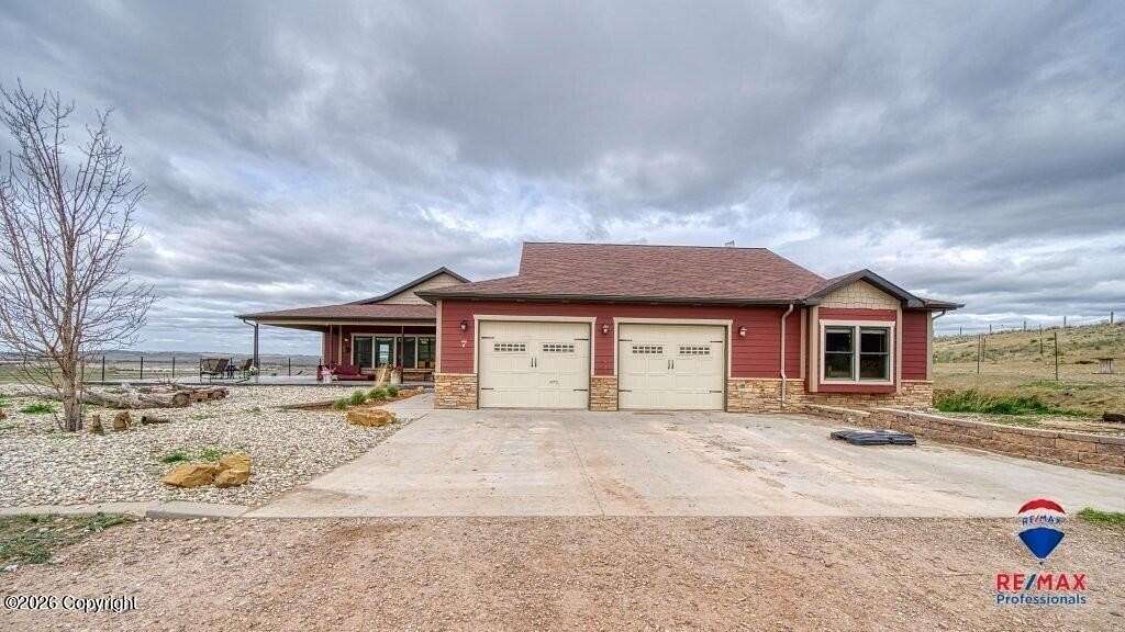 5 Acres of Land with Home for Sale in Moorcroft, Wyoming