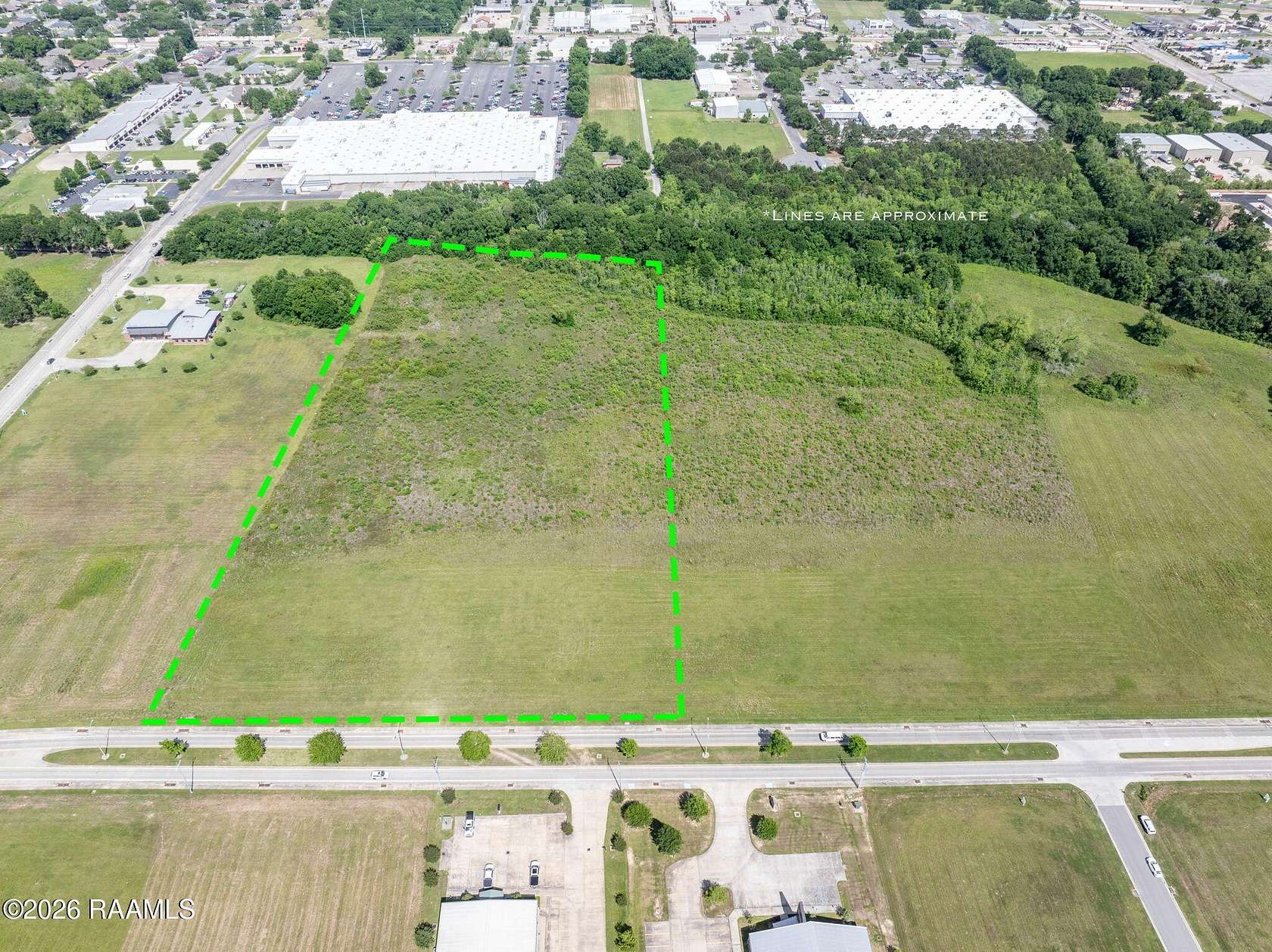 11.3 Acres of Mixed-Use Land for Sale in Lafayette, Louisiana
