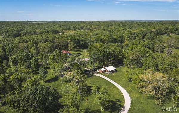 9.85 Acres of Land with Home for Sale in Salem, Missouri
