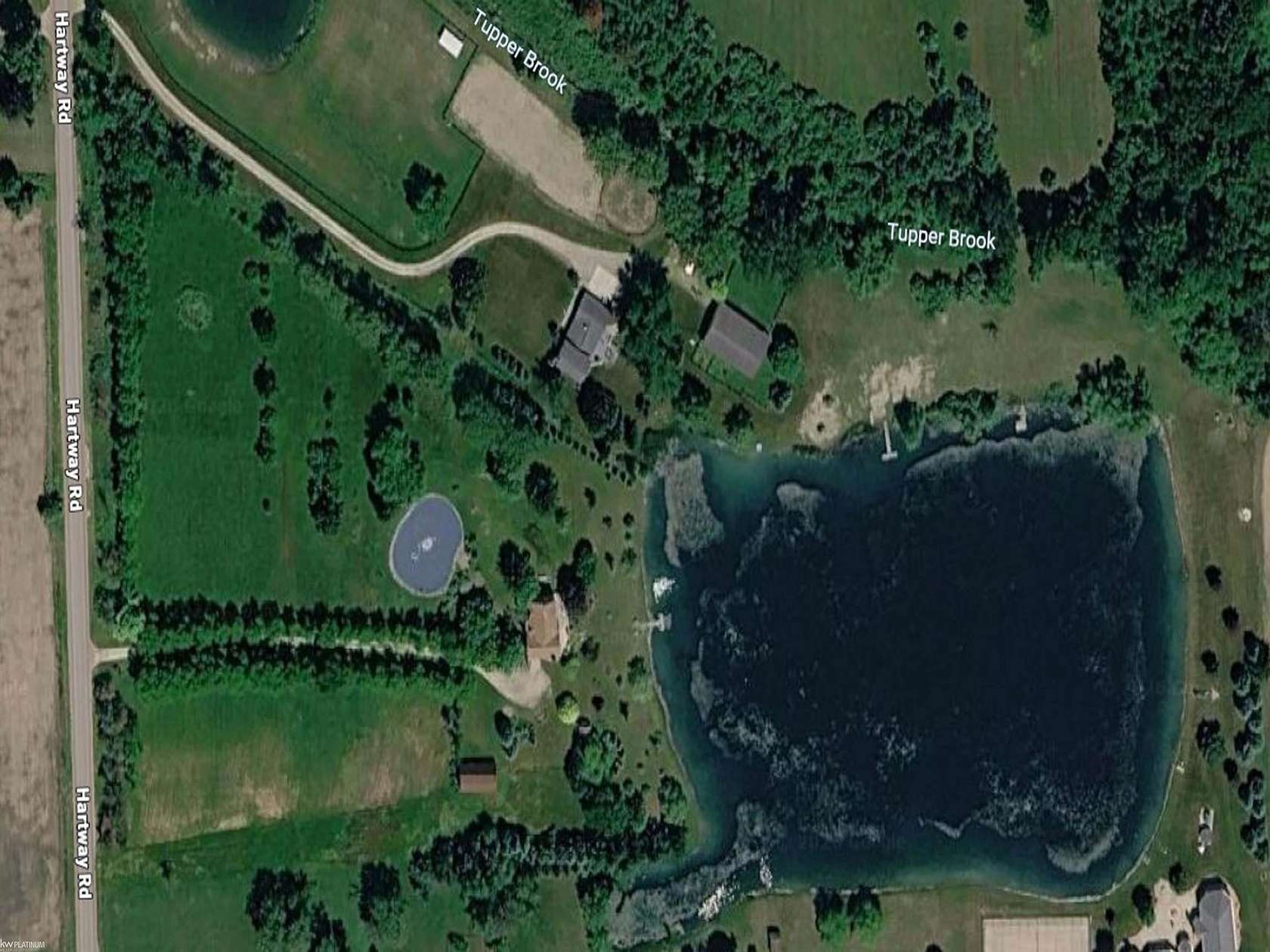 10.1 Acres of Recreational Land with Home for Sale in Ray Township, Michigan
