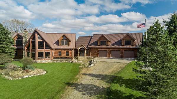4.69 Acres of Land with Home for Sale in Brown City, Michigan