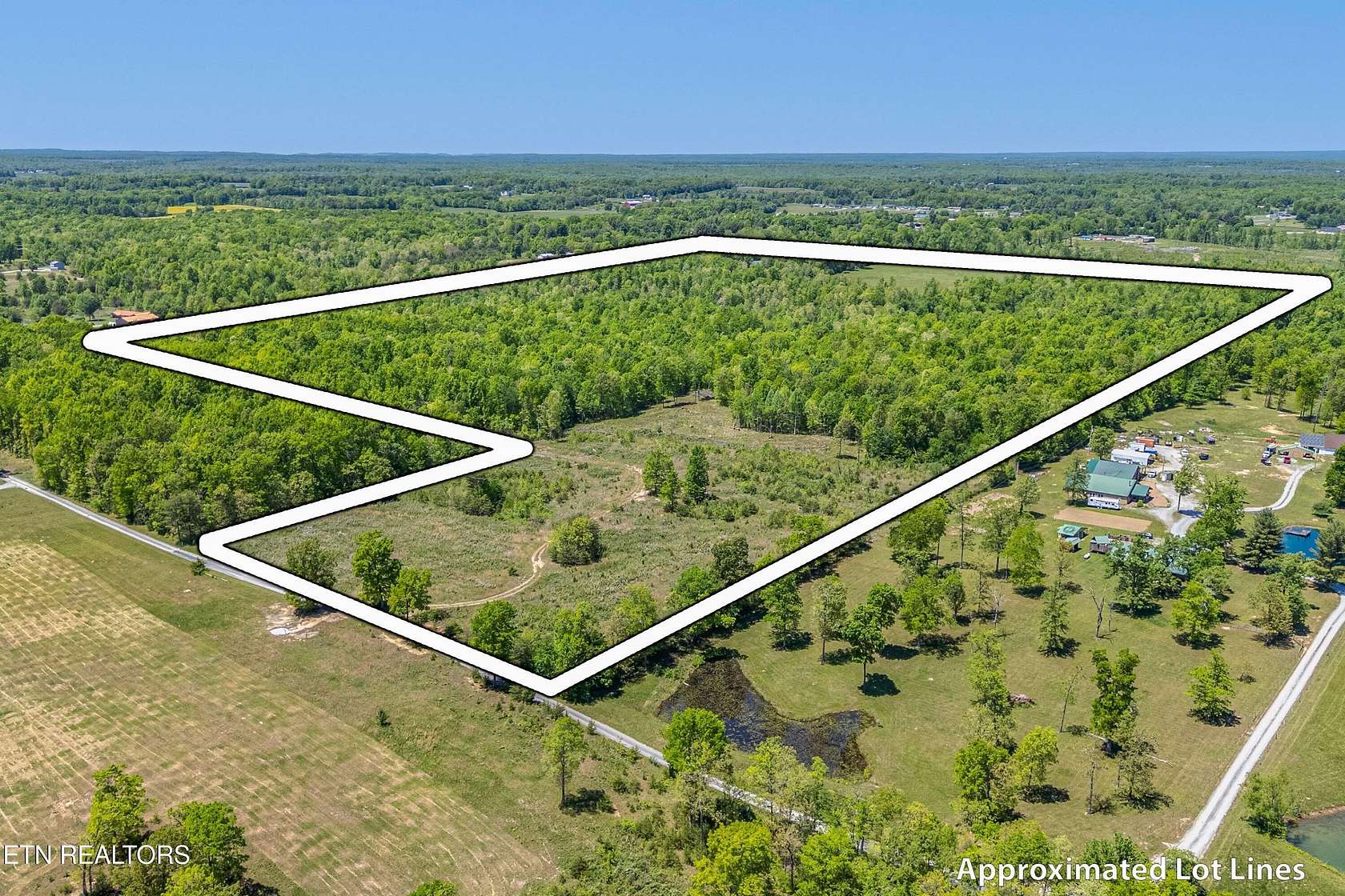 48 Acres of Recreational Land for Sale in Crossville, Tennessee