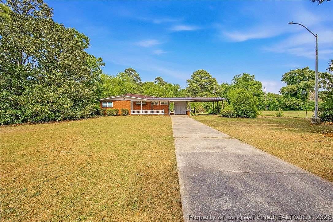 17.3 Acres of Land with Home for Sale in Red Springs, North Carolina