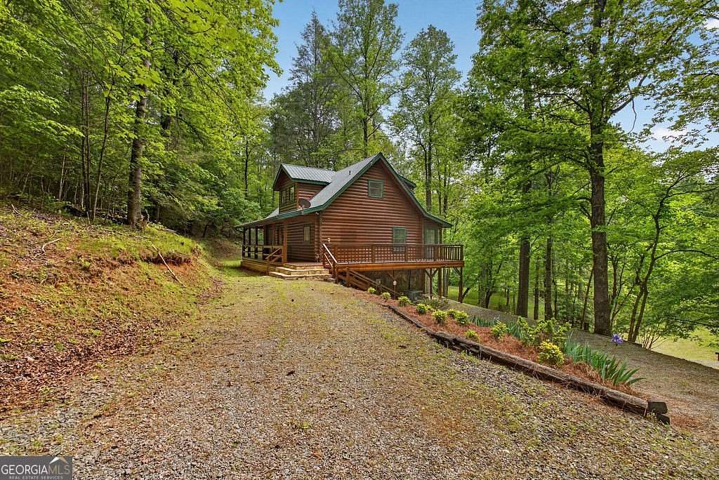 1.5 Acres of Land with Home for Sale in Blue Ridge, Georgia